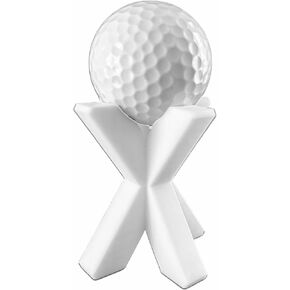Golf Ball Display Stand Holder Case Black Single For Desk, Bookshelf, Bookcase, Shelf or Mantel