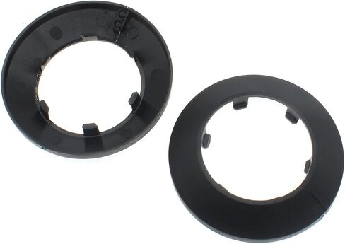 FDXGYH 3" Water Pipe Flange Cover 4 Pcs Snap Type Round Escutcheon Plate Cover for Water Pipe Faucet Collar Decoration in Saudi Arabia