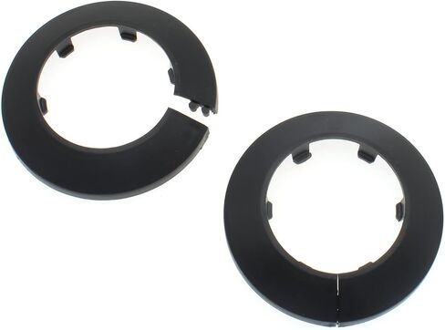 FDXGYH 3" Water Pipe Flange Cover 4 Pcs Snap Type Round Escutcheon Plate Cover for Water Pipe Faucet Collar Decoration in Saudi Arabia
