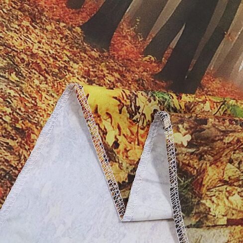 الخريف الغابات نسيج الجدار شنقا سقوط أوراق القيقب نسيج مسار الخريف تغطيها الأشجار الصفراء الخريف نسيج الغابات الطبيعية لغرفة النوم غرفة المعيشة ديكور الحفلات، 60 × 40 بوصة in Kuwait