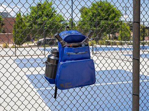 2-In-1 Pickleball Bag with Built-In Cooler - Pickle Ball Bag with Paddle Compartment, Ball Holder Pocket, Water Bottle Pocket & Mesh Sweat Pouch - Stylish Pickleball Backpack for Women & Men in Saudi Arabia