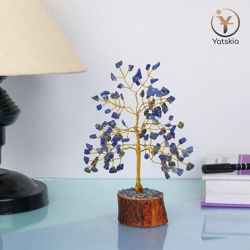Seven Chakra Tree - Chakra Tree of Life - Crystal Tree for Positive Energy - Gemstone Tree - Chakra Money Tree - Mini Naturals Trees - Crystal Trees As Home Decor in Saudi Arabia