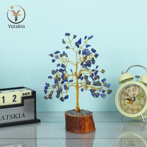 Seven Chakra Tree - Chakra Tree of Life - Crystal Tree for Positive Energy - Gemstone Tree - Chakra Money Tree - Mini Naturals Trees - Crystal Trees As Home Decor in Saudi Arabia