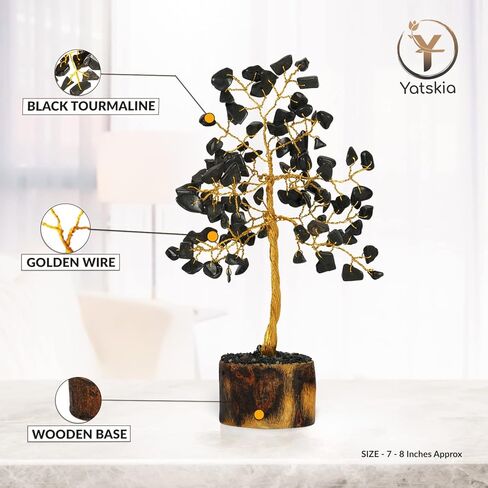 Seven Chakra Tree - Chakra Tree of Life - Crystal Tree for Positive Energy - Gemstone Tree - Chakra Money Tree - Mini Naturals Trees - Crystal Trees As Home Decor in Kuwait