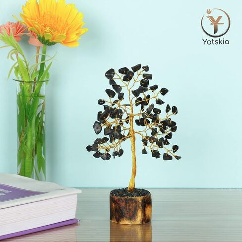 Seven Chakra Tree - Chakra Tree of Life - Crystal Tree for Positive Energy - Gemstone Tree - Chakra Money Tree - Mini Naturals Trees - Crystal Trees As Home Decor in Kuwait