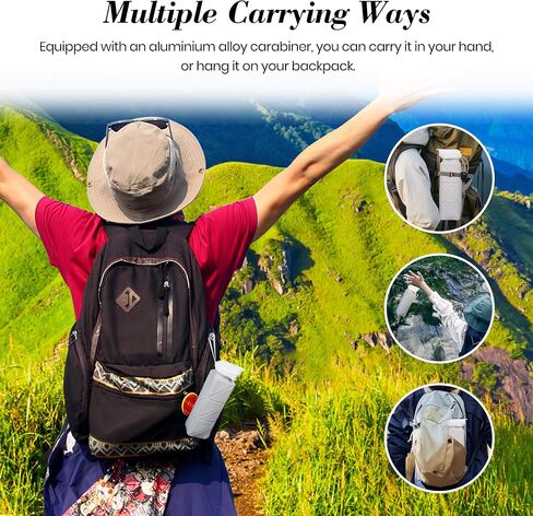 600ml Collapsible Travel Water Bottle - Lightweight and Folding Food-Grade BPA-Free Silicone Water Bottle for Sports, Camping and Hiking (Grey) in Saudi Arabia