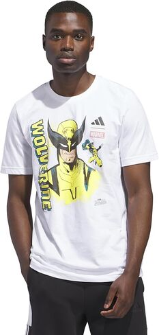 adidas Men's Marvel Wolverine Graphic T-Shirt in Saudi Arabia
