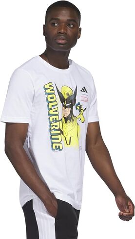 adidas Men's Marvel Wolverine Graphic T-Shirt in Saudi Arabia