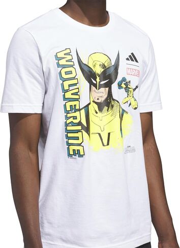 adidas Men's Marvel Wolverine Graphic T-Shirt in Saudi Arabia