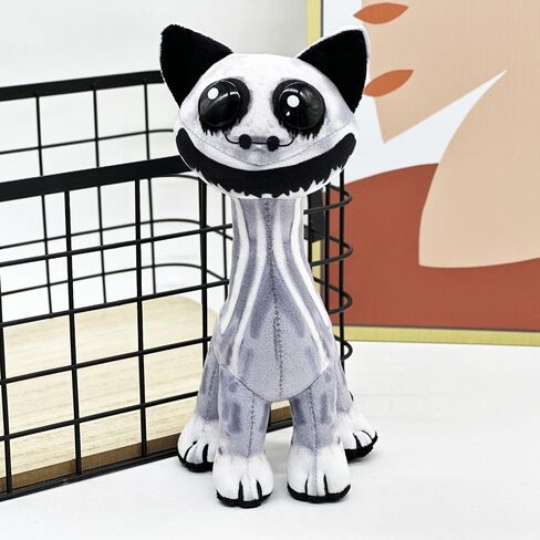 Monster Smile Cat Plush Zoonomaly Plush Toy, Zoo morally Plush Horror Game Stuffed Animal Pillow Doll Toys for Game Fans in Saudi Arabia
