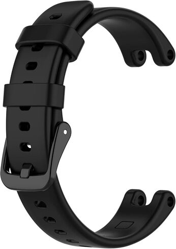 LOKEKE for Garmin Lily Replacement Wrist Band - Replacement Silicone Wrist Watch Band Strap For Garmin Lily with Tools(Silicone Black) in Saudi Arabia