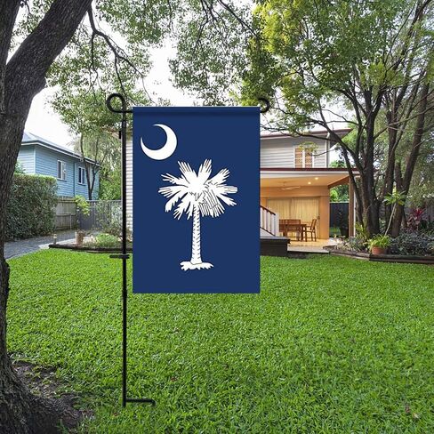 أعلام حديقة ولاية أوهايو Mflagperft مقاس 30.48 * 45.72 سم مزدوجة الجوانب بألوان زاهية وأعلام ساحة إنديانا الصغيرة المقاومة للبهتان للديكورات الداخلية والخارجية (أوهايو) in Kuwait