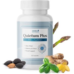 Original Quietum Plus Supplement - Designed For Ears Health, Supports Ear Ringing Relief, Focus & Concentration, Supports Quiet & Peaceful life - 3 Month Supply