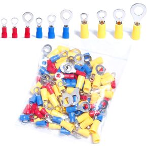 22-16/16-14/12-10 قياس مختلط قطع الاتصال السريع الكهربائية معزول M4/5/6/8 حلقة تجعيد محطات موصلات مجموعة متنوعة سلك كابل مجموعة متنوعة لصق in Kuwait