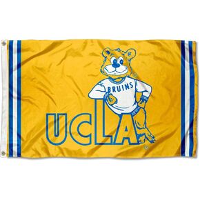 College Flags & Banners Co. Bruins Vintage Retro Throwback 3x5 Banner Flag