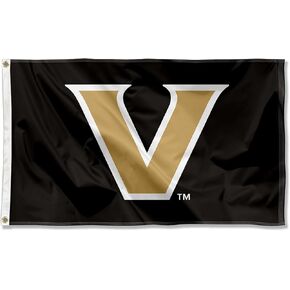 Vanderbilt Commodores Wordmark Large Grommet Banner Flag