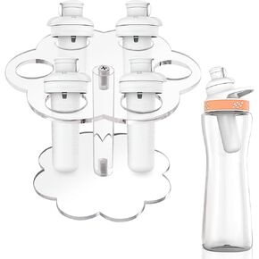 Holder for Cirkul Flavor Cartridges, Acrylic Flavor Holder for Cirkul Sips, Flavor Cartridge Holder for Storing 6 Flavor Cartridges, Support Shelf Accessories for Cirkul Flavors Cartridges