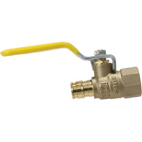 2 Pcs XFITTING Pex A 3/4 Inch x 3/4 Inch Female NPT Ball Valve, 201-4-12=2XX