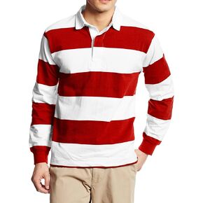 Charles River Apparel Men's Classic Rugby Shirt