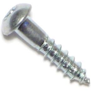 014973299453 Phillips Round Wood Screws, 4 x 1/2, Piece-72, zinc