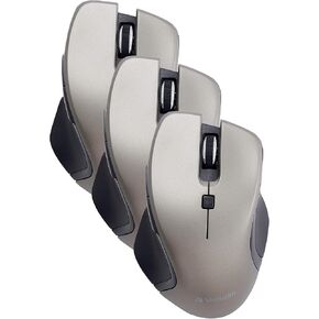 Verbatim Wireless USB-C Mouse, Red, 2.4GHz
