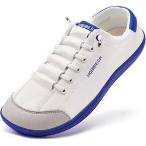 HOBIBEAR Barefoot Minimalist Shoes Womens Mens | Zero Drop | Wide Width Canvas Slip-on Shoes