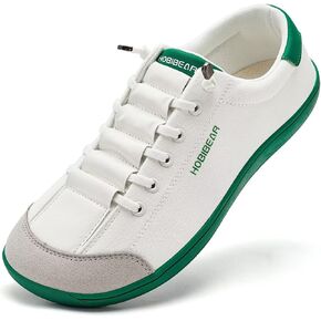 HOBIBEAR Barefoot Minimalist Shoes Womens Mens | Zero Drop | Wide Width Canvas Slip-on Shoes