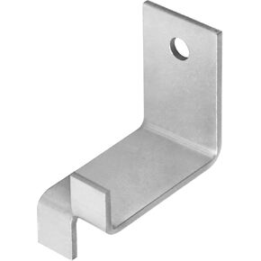 10 Pack 304 Stainless Steel Split Tail Stone Anchor, Stone Cladding Support Bracket, 1-1/8" x 2" x 2" x 3/4" x 5/8", with 5/16 Hole