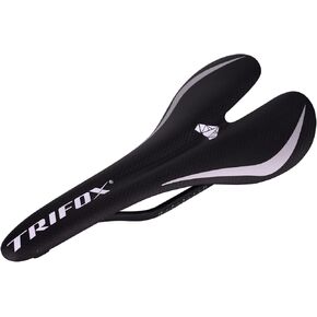 Bike Saddle Seat, Full Carbon Super Light Road Bike Seat Carbon Fiber Cycling Bicycle MTB Saddles Seat for Women and Men