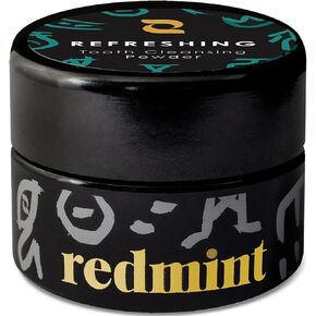 مسحوق تنظيف الأسنان العشبي المنعش ريدمينت | إعادة اكتشاف صحة الفم مع فوائد الزنجبيل الطبيعية | 15 مل in Kuwait