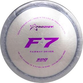 Prodigy Disc 500 F7 | Understable Disc Golf Fairway Driver | Comfortable Grip in Your Hand | Excellent for Turn-Over Shots & Rollers | Colors May Vary