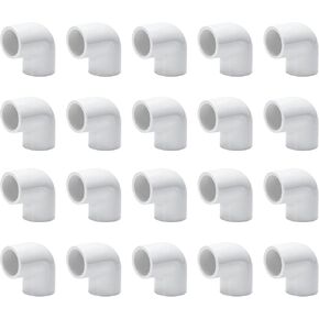 PVC 90 Degree Elbow 4PCS (1 1/2 Inch)