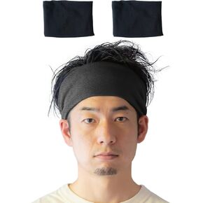 SOWAN Headbands Sports Wicking Cotton & Silk Gym Workout Sweatband Running Cycling Football Yoga Martial Arts BJJ Hairband Women Men -Japan Brand -