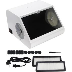 Lab Grinding Polishing Box Lapping Protector Sandblasting Dust-Proof Case Dental Lab Sandblaster Dust Collector