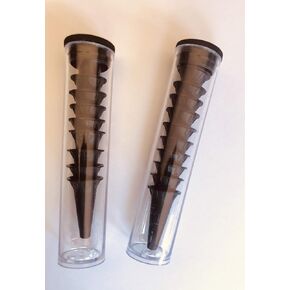 Real Star New Disposable Otoscope Specula 10 in a Tube (2 Tubes) Total of 20. 1.5MM, 2.5MM & 3.5MM