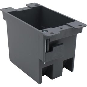 Old Work Electrical Box 2 Gang Extra Deep，PVC Electrical Junction Box for Switch，26 CU.in.Electrical Outlet Box Old Work(1-Pack),ETL,Fire Rated for 2 Hours,for Home Improvement