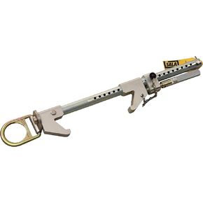3M DBI-SALA Fixed Anodized Aluminum Beam Anchor (Fits Up to 1-12" Thick and 2-12" -12" Wide)