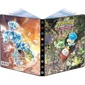 Scarlet and Violet Fuecoco, Sprigatito, Quaxly and Gyarados 4-Pocket Portfolio for Pokemon