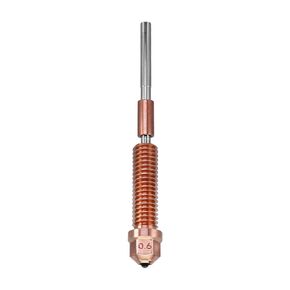 Quick-Swap Ruby Nozzle 0.4mm for K1C / Ender-3 V3 / Ender-3 V3 Plus 3D Printer, Hardened & Abrasion Resistant for Precision Additive Manufacturing (K1C, 0.4mm)