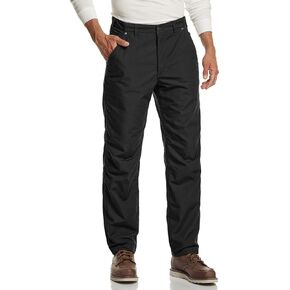 CQR Men's Winter Tactical Pants, Outdoor Fleece Lined Snow Ski Pants, Thermal Hiking Work Pants