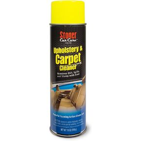 Car Care 91144-12PK 18-Ounce Upholstery and Carpet Cleaner Spray for Interior Car Care Lifts Tough Stains with Powerful Foaming Action, Pack of 12