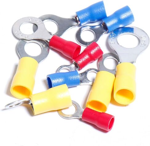 22-16/16-14/12-10 قياس مختلط قطع الاتصال السريع الكهربائية معزول M4/5/6/8 حلقة تجعيد محطات موصلات مجموعة متنوعة سلك كابل مجموعة متنوعة لصق in Kuwait