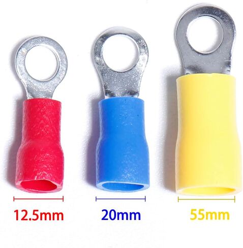 22-16/16-14/12-10 قياس مختلط قطع الاتصال السريع الكهربائية معزول M4/5/6/8 حلقة تجعيد محطات موصلات مجموعة متنوعة سلك كابل مجموعة متنوعة لصق in Kuwait