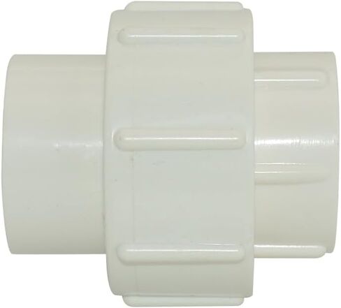 DAN SPEED 2Pcs PVC Union Coupling Pipe Fitting,PVC Slip Union Adapter(Socket x Socket),EPDM O-Ring (3/4'') in Saudi Arabia