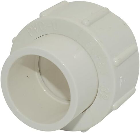 DAN SPEED 2Pcs PVC Union Coupling Pipe Fitting,PVC Slip Union Adapter(Socket x Socket),EPDM O-Ring (3/4'') in Saudi Arabia