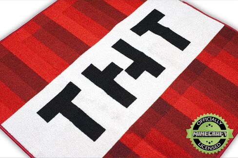 Minecraft Creeper Area Rug | Creeper Rug | 39-Inch Square Area Rug in Saudi Arabia