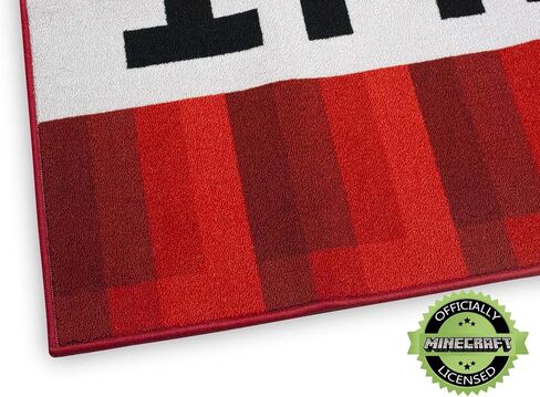 Minecraft Creeper Area Rug | Creeper Rug | 39-Inch Square Area Rug in Saudi Arabia