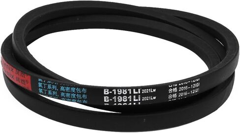 uxcell B1016 17mm Width 11mm Thickness Rubber Transmission Drive Belt V-Belt for Washing Machine in Saudi Arabia