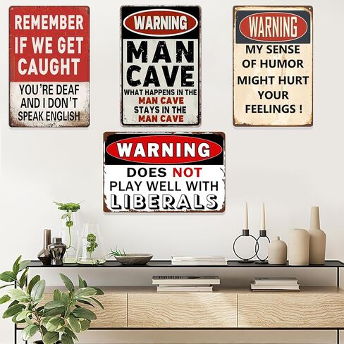 WANLIAN Cocktail Menu Retro Vintage Bar Metal Tin Sign Poster Ptyle Wall Art Pub Bar Decor 12x8 inches(COCKTAIL) in Saudi Arabia