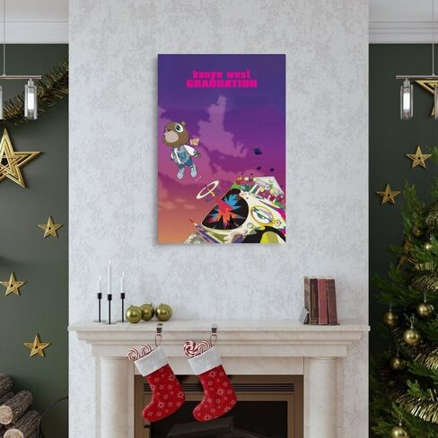 Kanye West Graduation Special Album Cover Poster Canvas Art Poster And Wall Art Hanging Decor for Modern Family Corridor Posters 12x18inch(30x45cm) in Saudi Arabia
